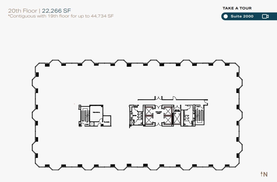 550 W C St, San Diego, CA à louer Plan d’étage– Image 1 sur 1