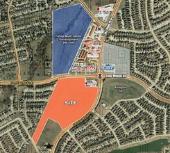 SWC Lake Ridge Pky & Camp Wisdom Rd, Grand Prairie, TX - Vue aérienne vue de carte - Image1