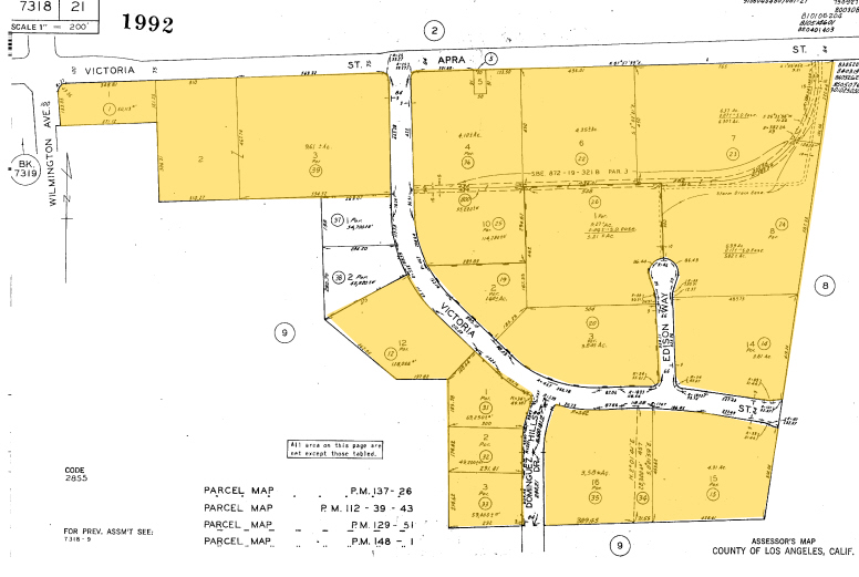 2511 S Edison Way, Compton, CA à louer - Plan cadastral – Image 2 sur 4