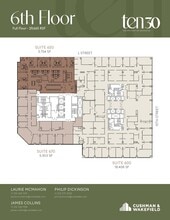 1030 15th St NW, Washington, DC à louer Plan d’étage– Image 1 sur 1