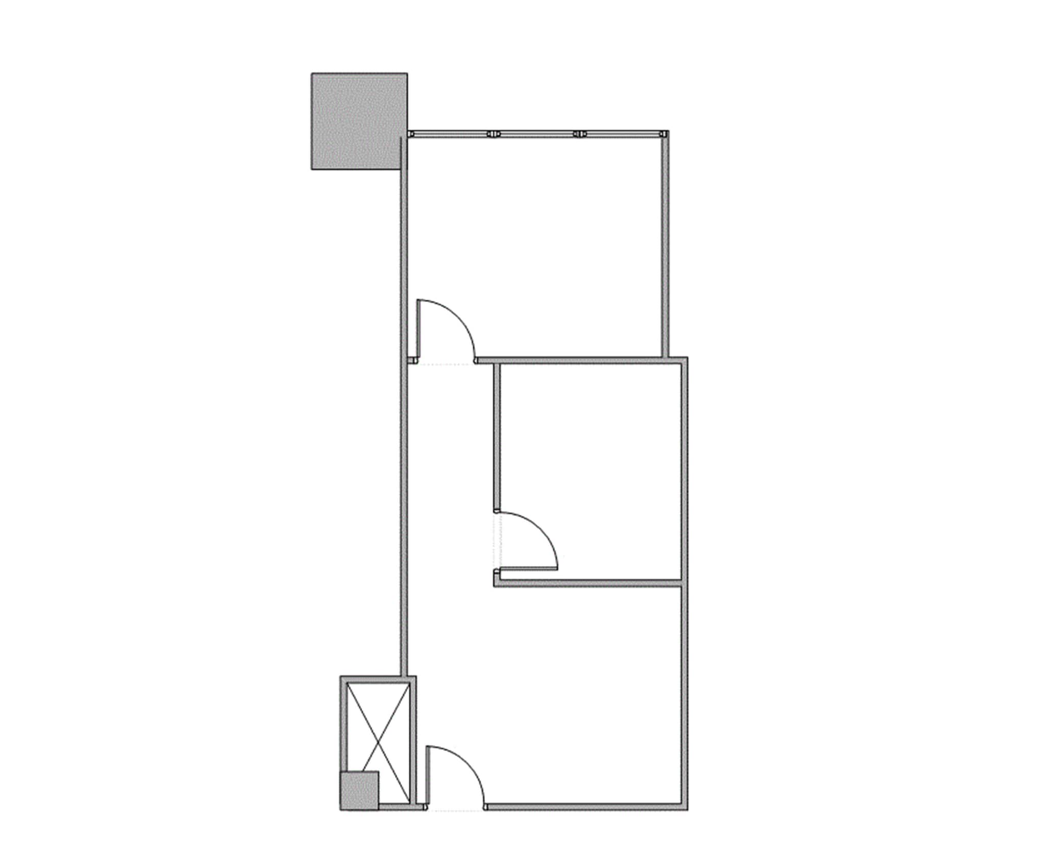 350 N Sam Houston Pky E, Houston, TX à louer Plan d’étage– Image 1 sur 1