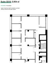 439 University Ave, Toronto, ON à louer Plan d’étage– Image 1 sur 1