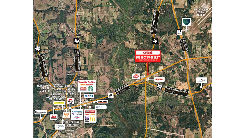 16158 State Highway 31 W, Tyler, TX à vendre - Photo de l’immeuble – Image 3 sur 3