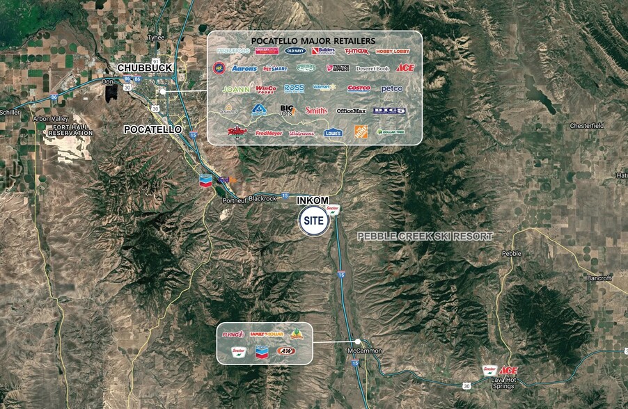 260 Highway 30 E, Inkom, ID à louer - Plan de site – Image 3 sur 3