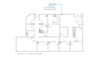 8939 Villa La Jolla Dr, La Jolla, CA à louer Plan d’étage– Image 1 sur 1