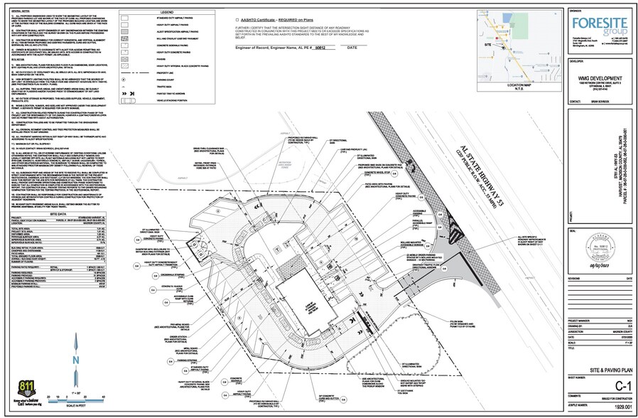 5781 AL-53, Harvest, AL à louer - Plan de site – Image 2 sur 2