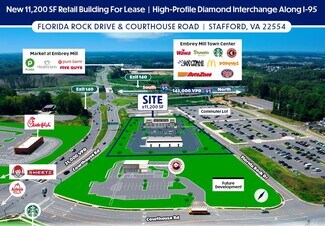 Plus de détails pour Courthouse Road & Florida Rock Drive, Stafford, VA - Local commercial à louer