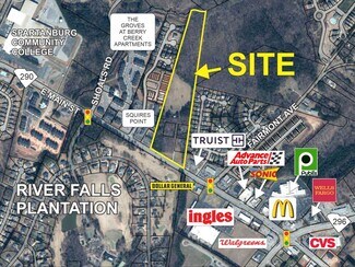 Plus de détails pour EAST MAIN STREET (HWY 290), Duncan, SC - Terrain à vendre