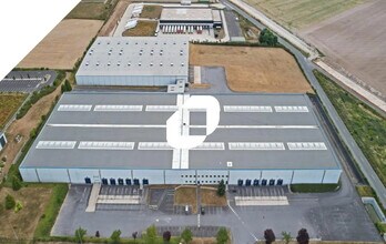 La Veuve - Vue aérienne  vue de carte