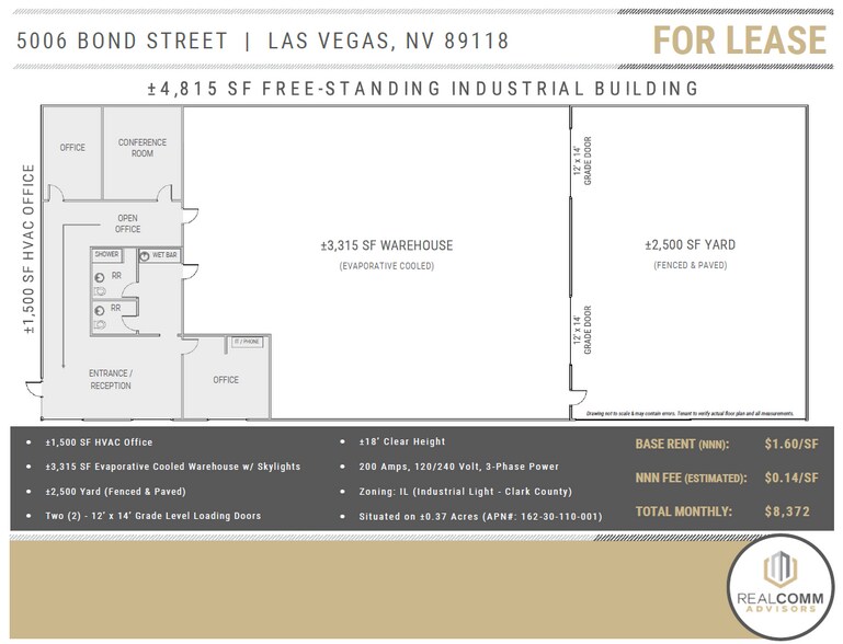 5006 Bond St, Las Vegas, NV à louer - Photo de l’immeuble – Image 2 sur 4