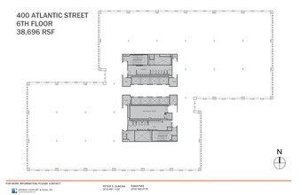400 Atlantic St, Stamford, CT à louer Plan d’étage– Image 1 sur 1