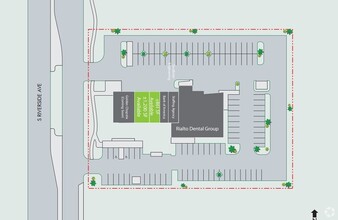 1627-1629 S Riverside Ave, Rialto, CA à louer Plan de site– Image 1 sur 1