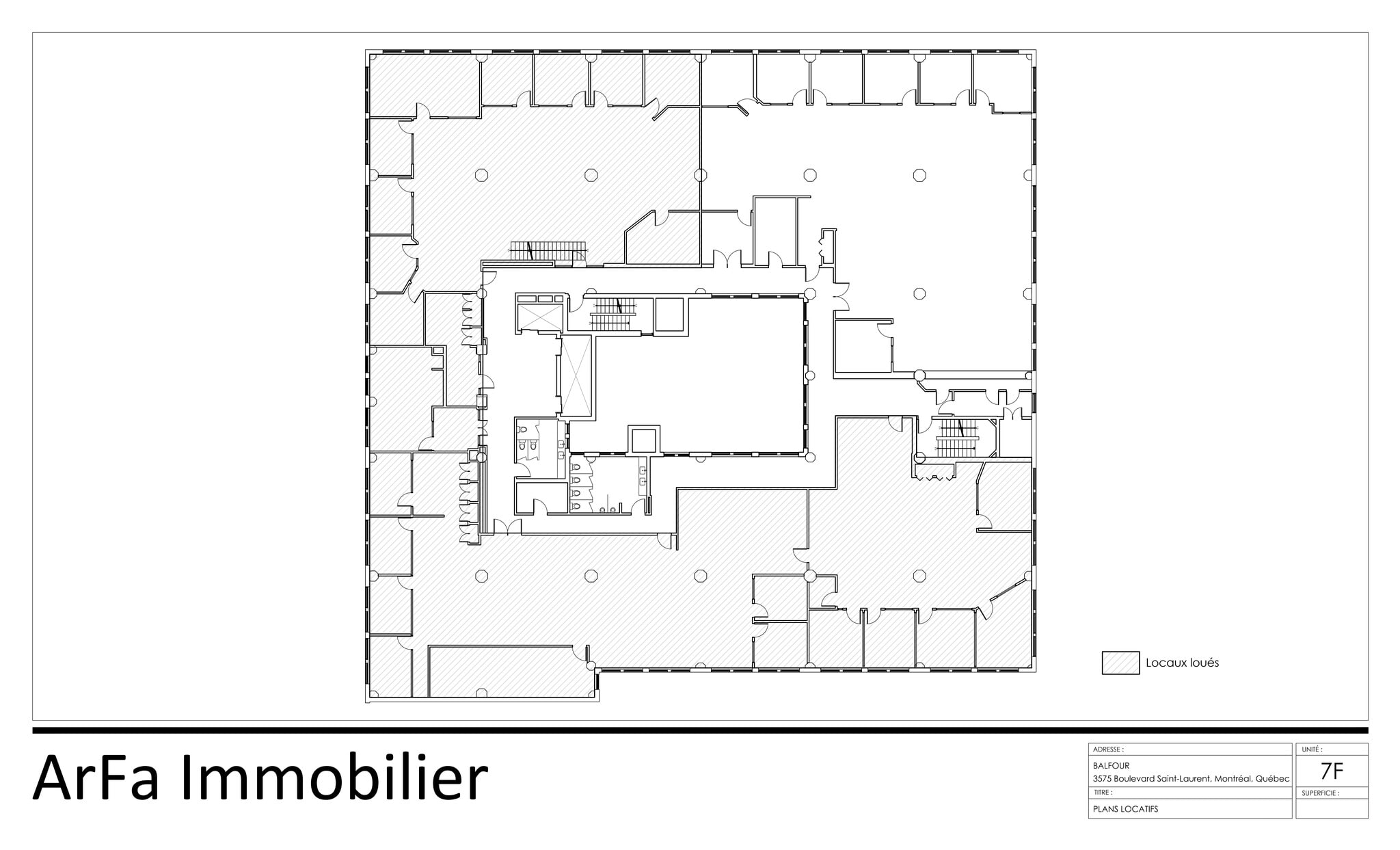 3575 Boul Saint-Laurent, Montréal, QC à louer Plan de site– Image 1 sur 1