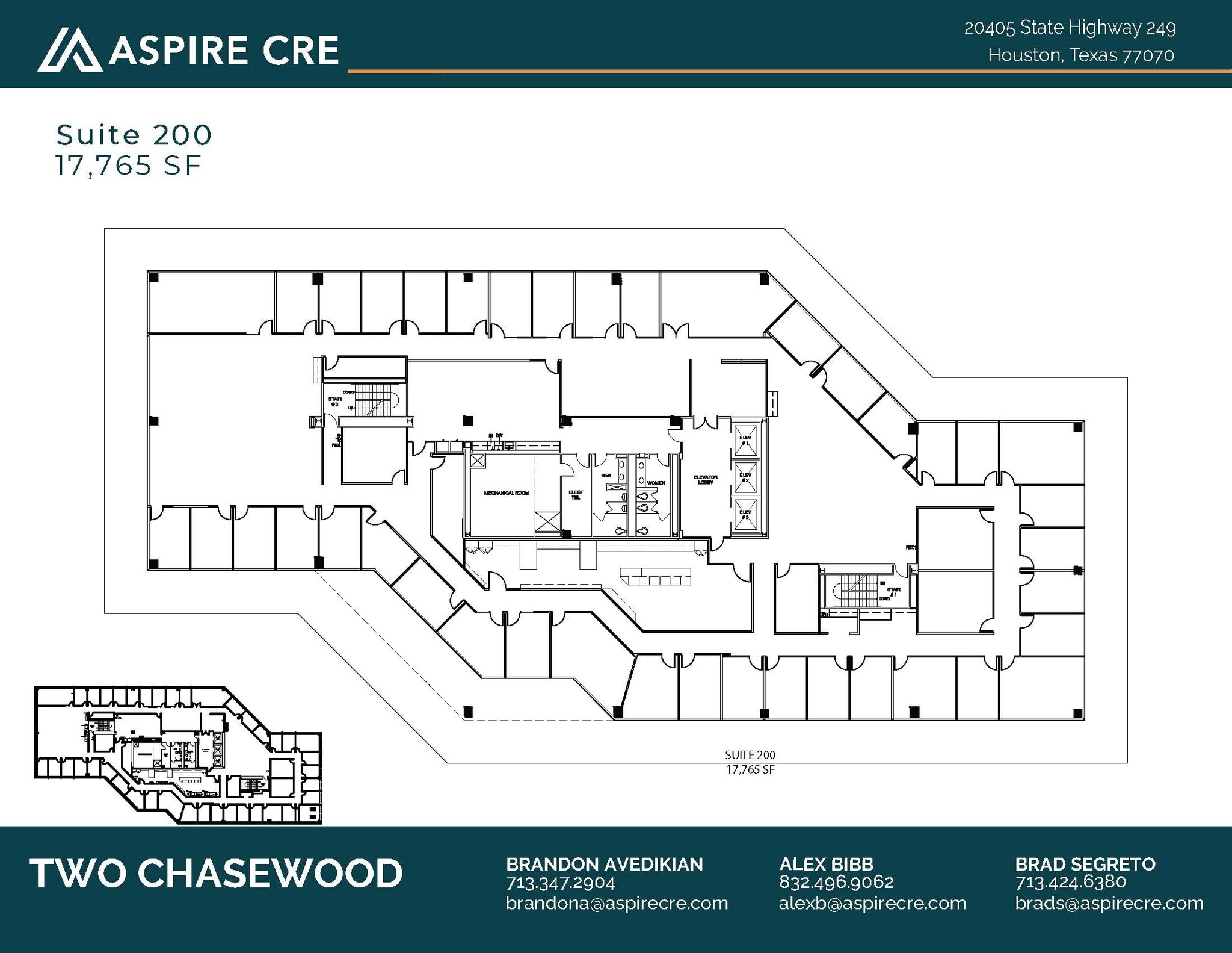 20333 State Highway 249, Houston, TX à louer Plan d’étage– Image 1 sur 16