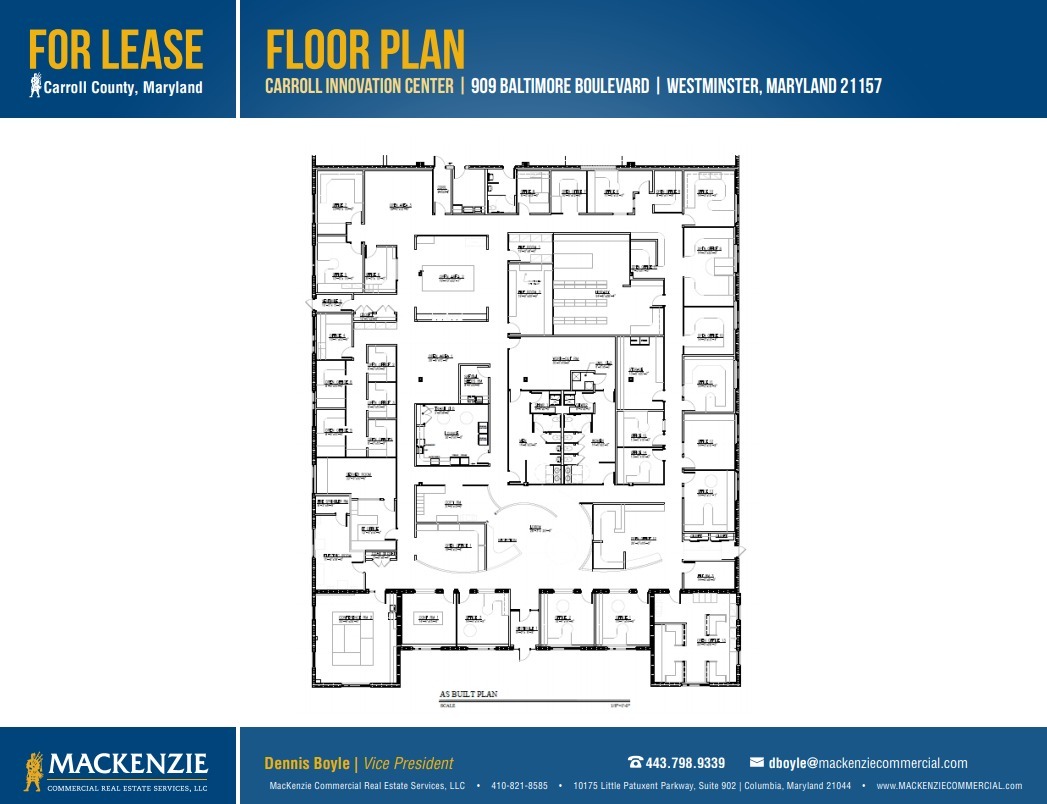 909 Baltimore Blvd, Westminster, MD à louer Plan d’étage– Image 1 sur 1