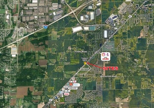SR 67 & Camby Village Road, Camby, IN - VUE AÉRIENNE  vue de carte