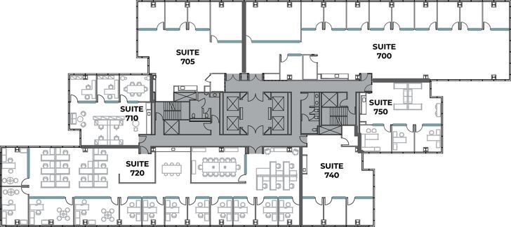 3131 Camino del Rio N, San Diego, CA à louer Plan d’étage– Image 1 sur 1