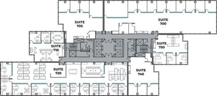 3131 Camino del Rio N, San Diego, CA à louer Plan d’étage– Image 1 sur 1