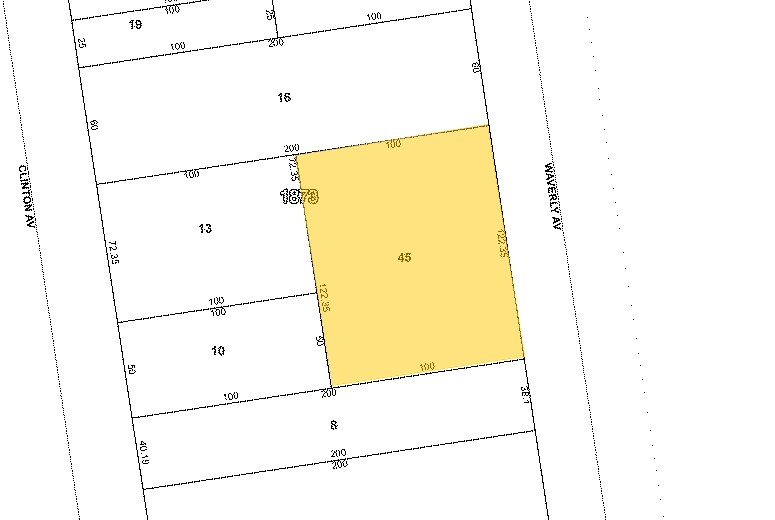 36 Waverly Ave, Brooklyn, NY à louer - Plan cadastral – Image 2 sur 6