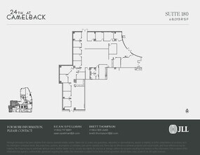 2375 E Camelback Rd, Phoenix, AZ à louer Plan d’étage– Image 1 sur 1