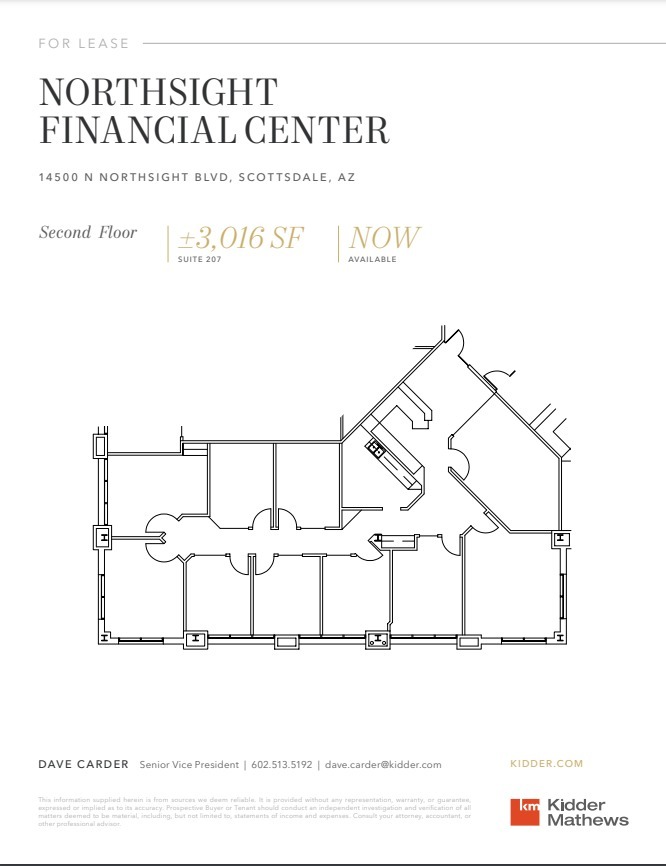 14500 N Northsight Blvd, Scottsdale, AZ à louer Plan d’étage– Image 1 sur 1