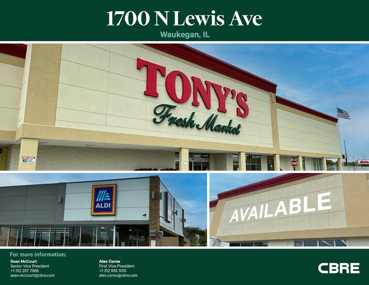1700 N Lewis Ave, Waukegan, IL à louer - Photo principale – Image 1 sur 4