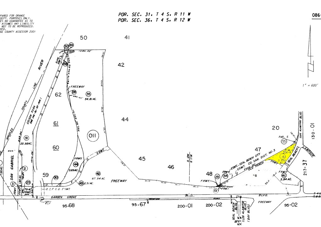 3001 Old Ranch Pky, Seal Beach, CA à vendre Plan cadastral– Image 1 sur 6