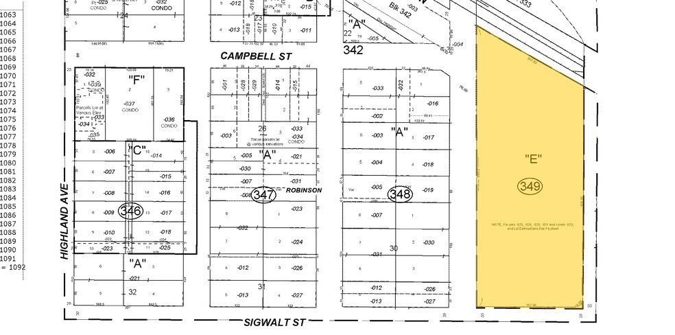 3-31 S Evergreen Ave, Arlington Heights, IL à louer - Plan cadastral – Image 2 sur 12