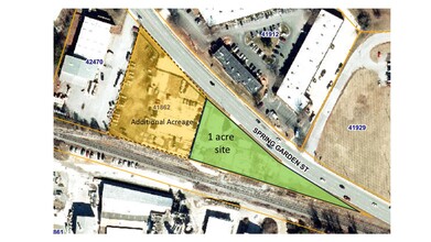 3921 Spring Garden St, Greensboro, NC - VUE AÉRIENNE  vue de carte - Image1
