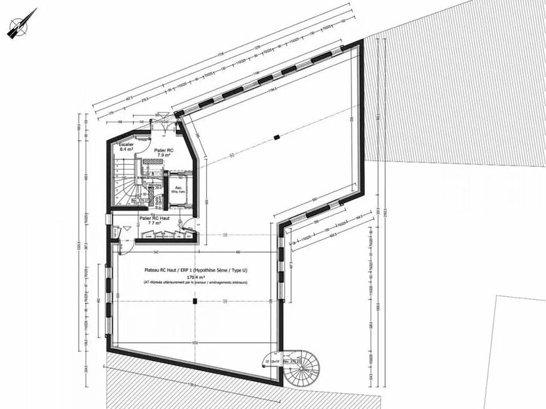 Bureau dans Aubière à vendre - Plan d’étage – Image 3 sur 4