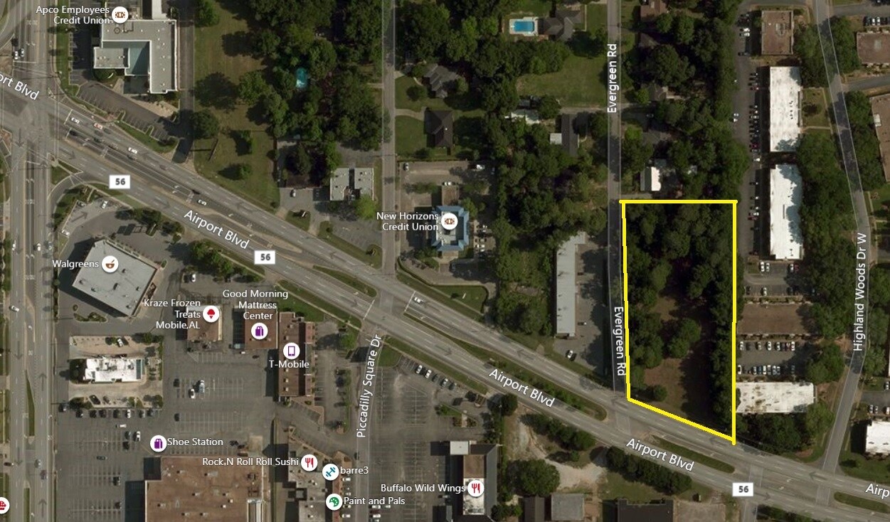 6300 Airport Blvd, Mobile, AL à vendre Aérien– Image 1 sur 3