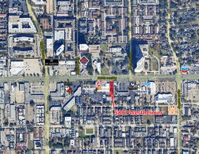 5801 Westheimer Rd, Houston, TX - VUE AÉRIENNE  vue de carte