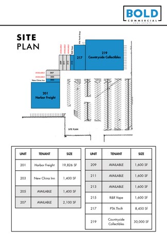Plus de détails pour 245 Chatham Sq, Siler City, NC - Local commercial à louer