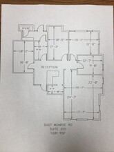 5007 Monroe Rd, Charlotte, NC à louer Plan d’étage– Image 2 sur 7