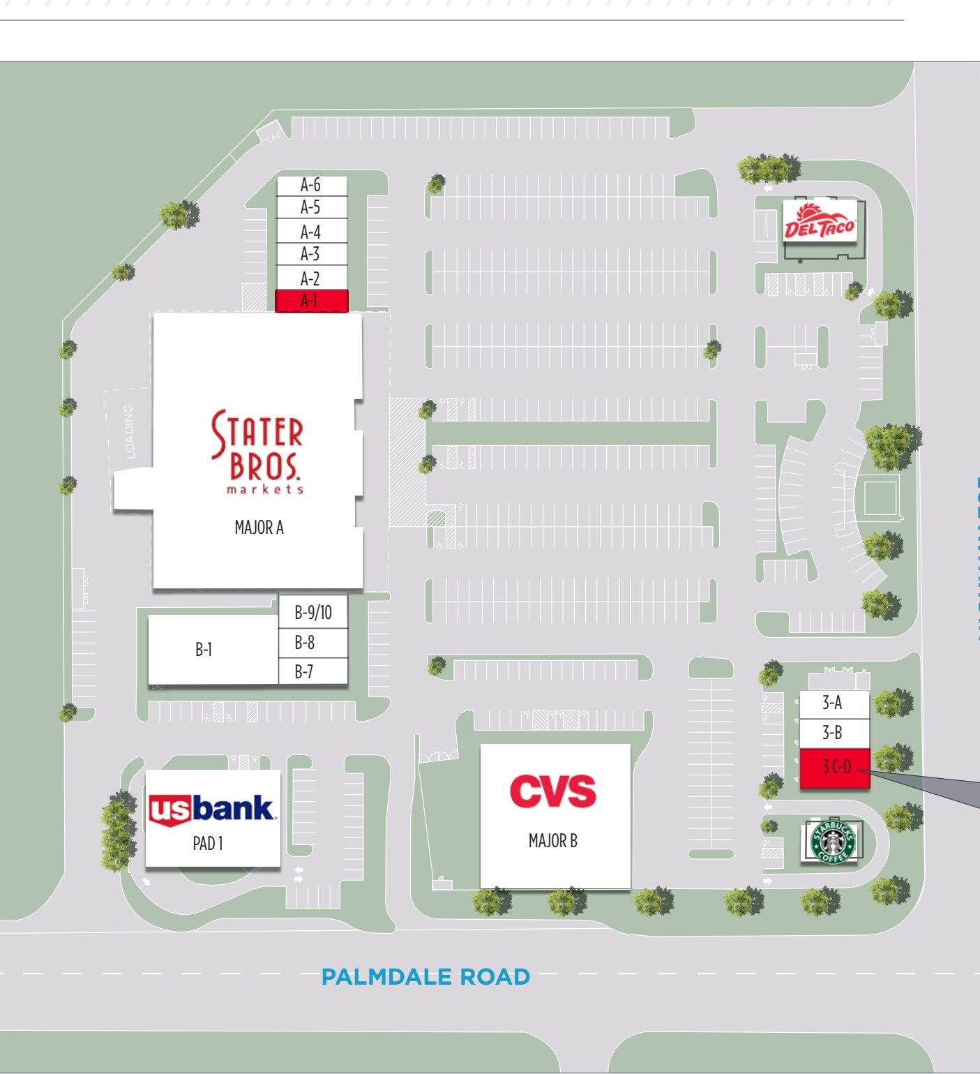 14136-14200 Hwy 395, Adelanto, CA à louer Plan de site– Image 1 sur 1