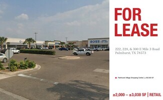 Plus de détails pour 228 E Mile 3 Rd, Palmhurst, TX - Local commercial à louer