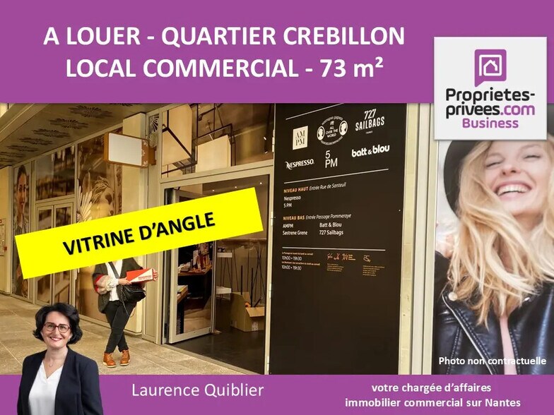 Local commercial dans Nantes à louer - Photo de l’immeuble – Image 3 sur 7