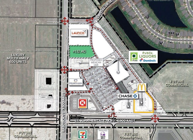 9113 Babcock St, Palm Bay, FL à vendre - Plan de site – Image 2 sur 3