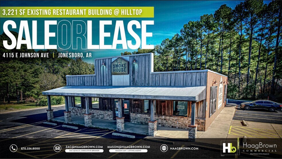 4115 E Johnson Ave, Jonesboro, AR à louer - Photo de l’immeuble – Image 1 sur 7