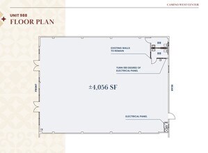 984-994 W El Camino Real, Sunnyvale, CA à louer Plan d’étage– Image 1 sur 1