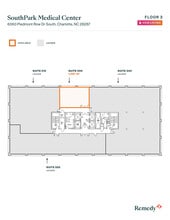 6060 Piedmont Row Dr S, Charlotte, NC à louer Plan d’étage– Image 1 sur 1