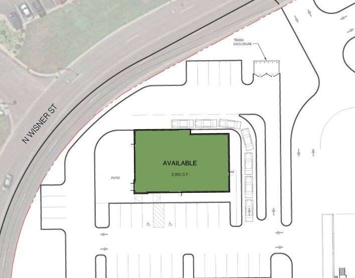 1250 Boardman Road, Jackson, MI à louer Plan de site– Image 1 sur 6