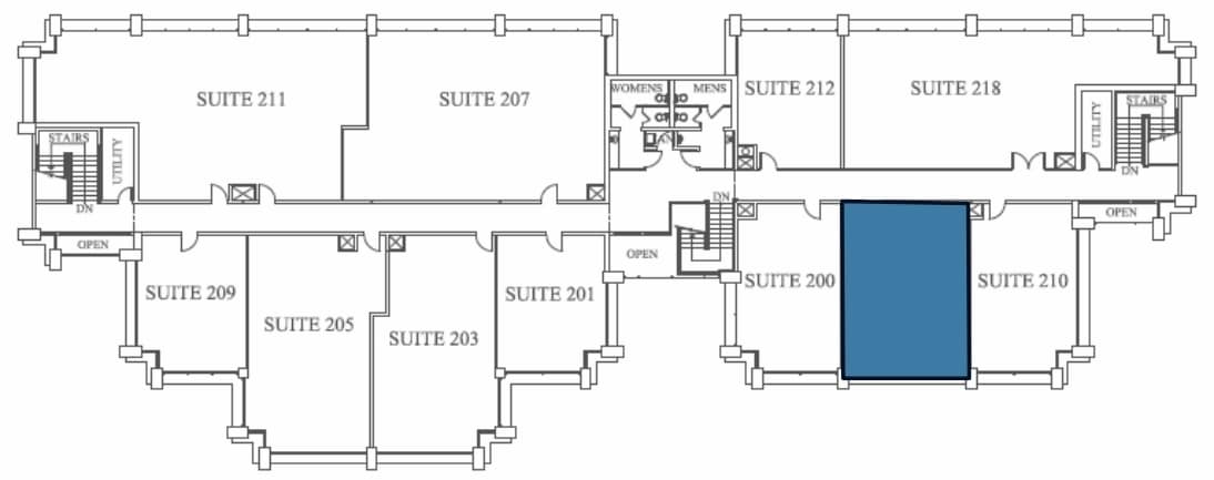 875 S Westlake Blvd, Westlake Village, CA à louer Plan d’étage– Image 1 sur 2
