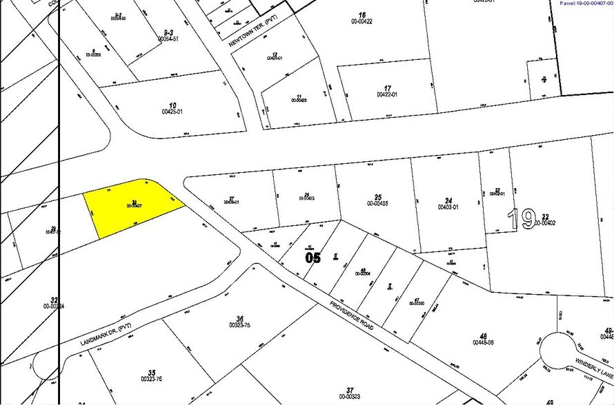 5000 W Chester Pike, Newtown Square, PA à louer - Plan cadastral – Image 2 sur 12