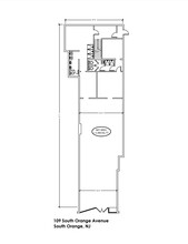 109-113 S Orange Ave, South Orange, NJ à louer Plan d’étage– Image 1 sur 1