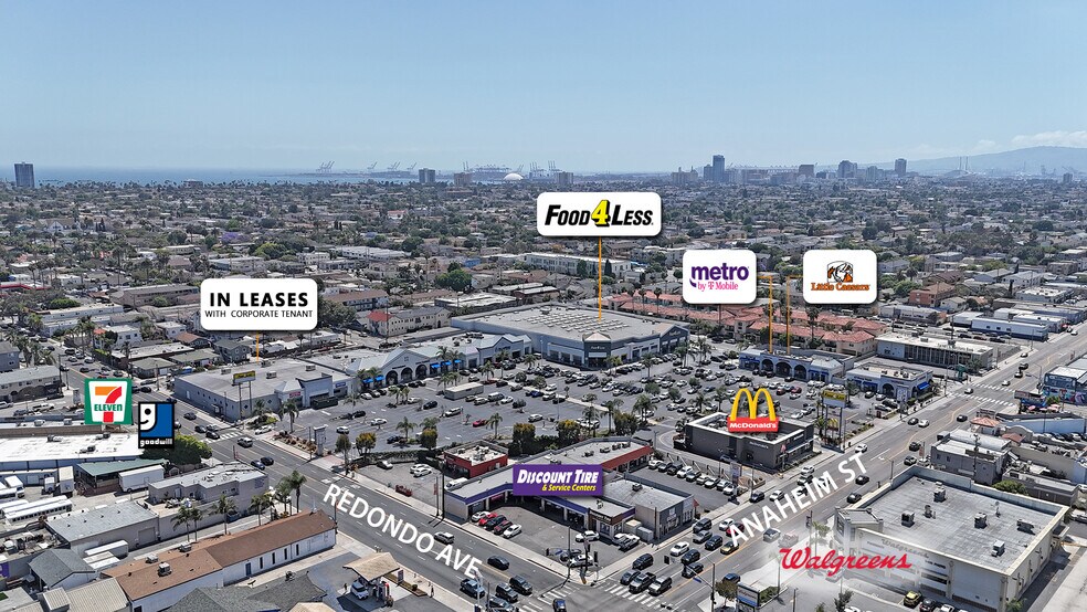 3200-3300 E Anaheim St, Long Beach, CA à louer - Photo de l’immeuble – Image 1 sur 9