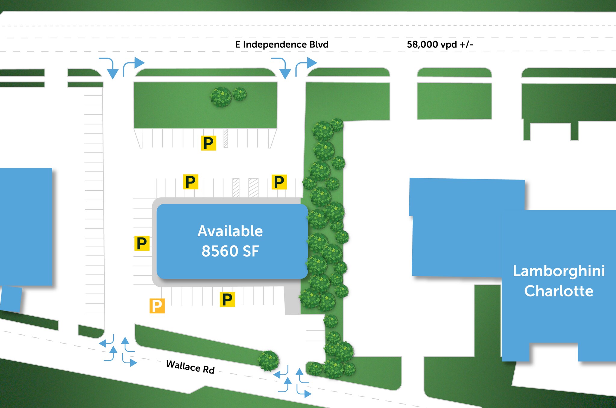 6424 E Independence Blvd, Charlotte, NC à louer Photo intérieure– Image 1 sur 1