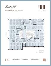 1111 19th St NW, Washington, DC à louer Plan d’étage– Image 1 sur 6
