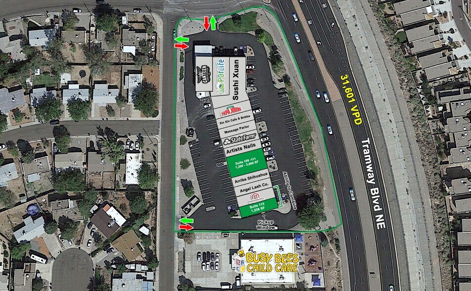 417 Tramway Blvd NE, Albuquerque, NM à louer - Photo de l’immeuble – Image 3 sur 15