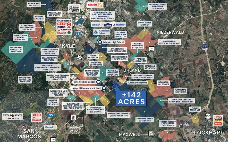Camino Real & FM 150, Kyle, TX à vendre - Photo principale – Image 1 sur 1